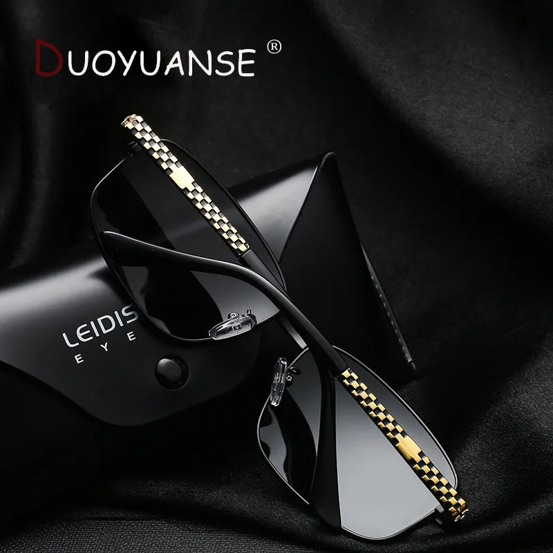 

DUOYUANSE 2019 Men Vintage Aluminum Polarized Sunglasses Classic Brand Sun glasses Coating Lens Driving Shades For Men/Women