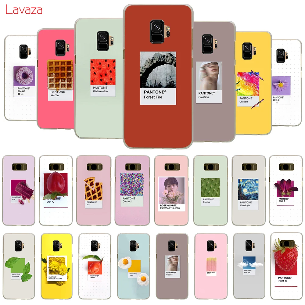 Твердый чехол для телефона Lavaza Pantone конфетных цветов с фруктами Samsung Galaxy A10 A30 A40 A50