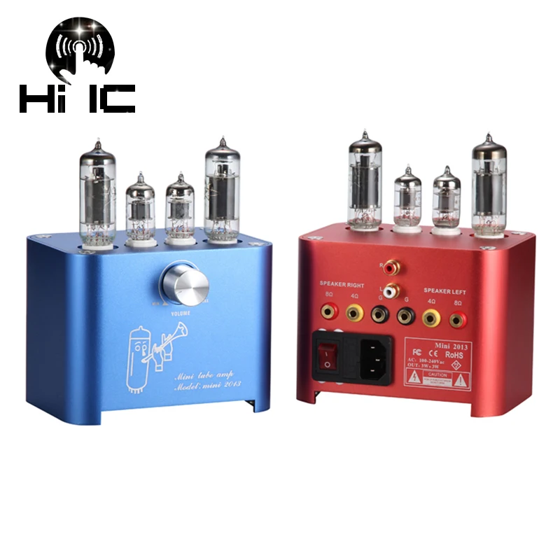 6J1 + 6P1Tube Amp HiFi мини усилитель желчи буфера Desktop ламповый усилитель|Усилители