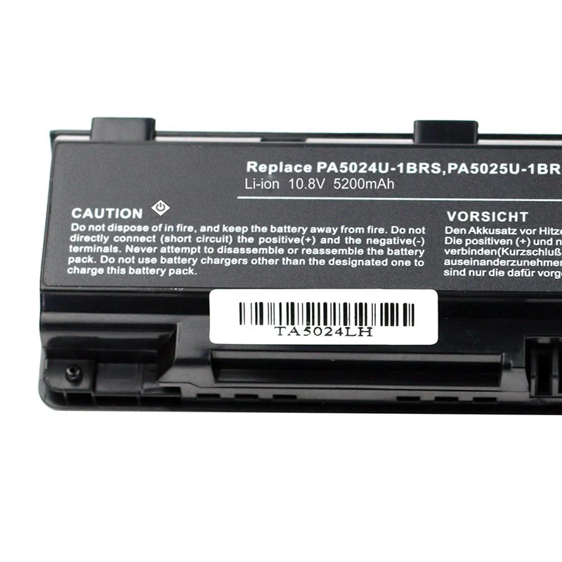 Аккумулятор 7XINbox 6 для Toshiba Satellite C800 C805 C850 C855 C870 L800 L845 S850 P855 аккумулятор 5200 мАч PA5025U