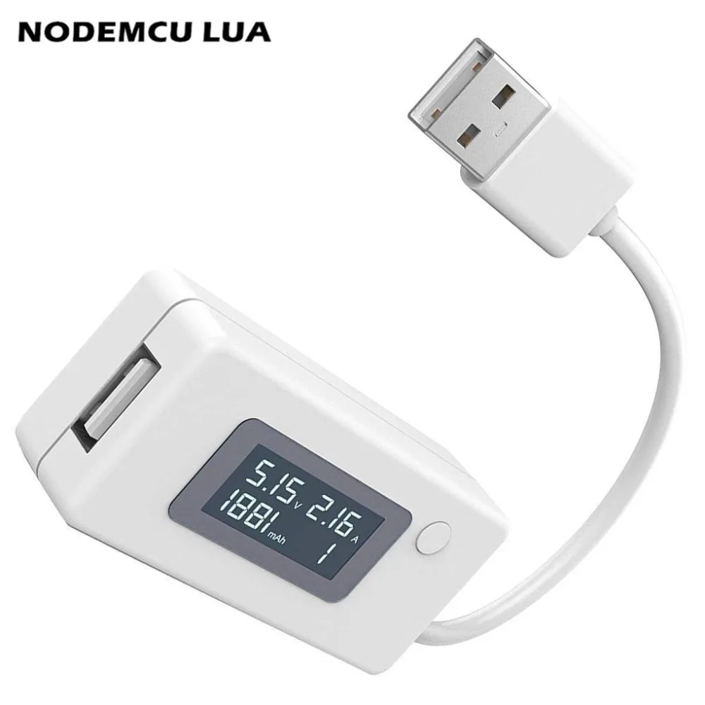 ЖК-дисплей Micro USB зарядное устройство Емкость батареи Напряжение Ток Тестер USB тестер 3-7 в метр детектор для смартфонов мобильный Банк питания