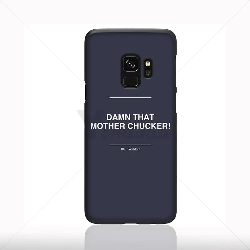 Мягкий силиконовый чехол для телефона Yinuoda Gossip Girl Blair Chuck Bass Samsung Galaxy s9 s8 plus note 8 note9 s7