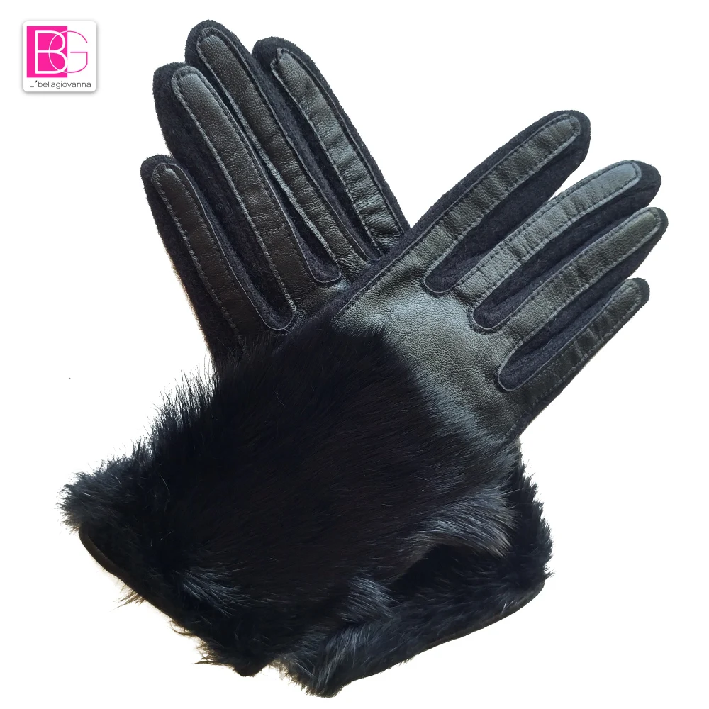 Рождественский подарок зимние и весенние модные перчатки из овечьей шкуры