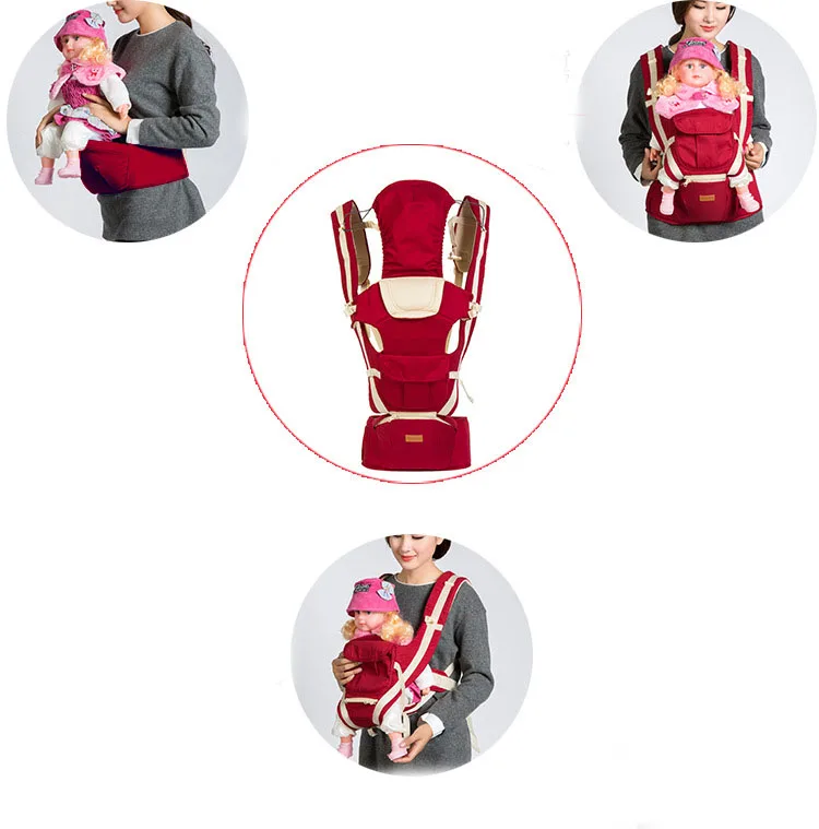 кенгуру младенцы носители переноски ребенка ребенок комфортно слинг рюкзак с