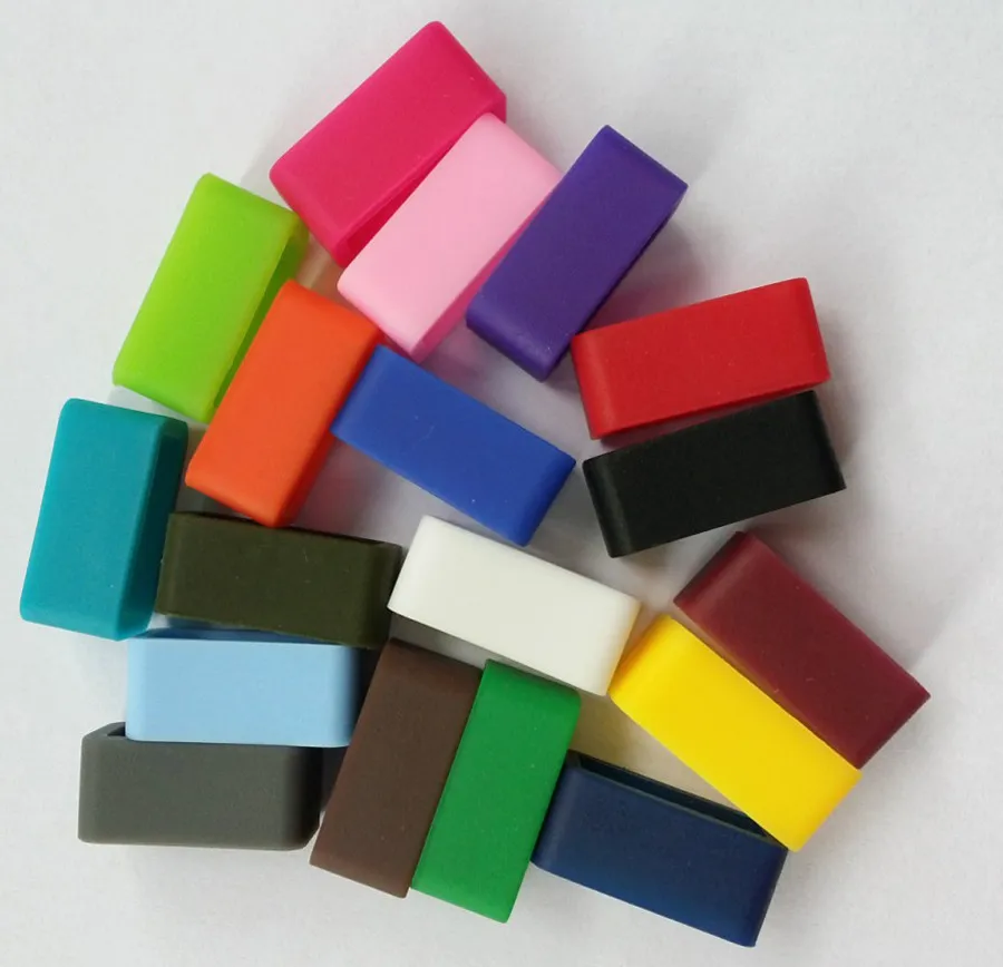 4 шт. силиконовые ремешки для часов 22 мм|loop holder locker|loop holderwatch band strap |