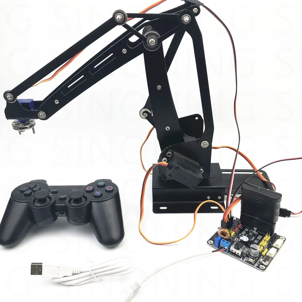 Пульт дистанционного управления Arduino 4dof robot arm ABB из нержавеющей стали PS2|Детали и