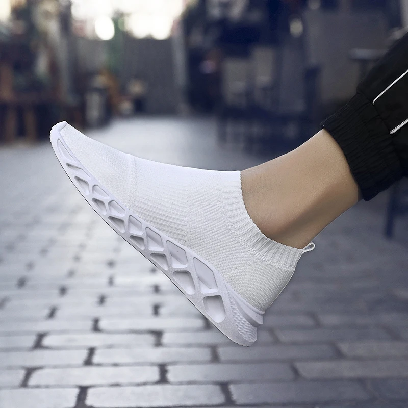 Дышащие мужские вулканизированные туфли на плоской подошве носки обувь провод