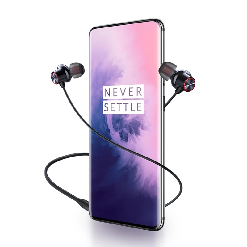 OnePlus Bullets беспроводной 2 Bluetooth магнитное управление микрофоном в ухо наушники Гибридный AptX Быстрая зарядка для Oneplus 6T 7 Pro