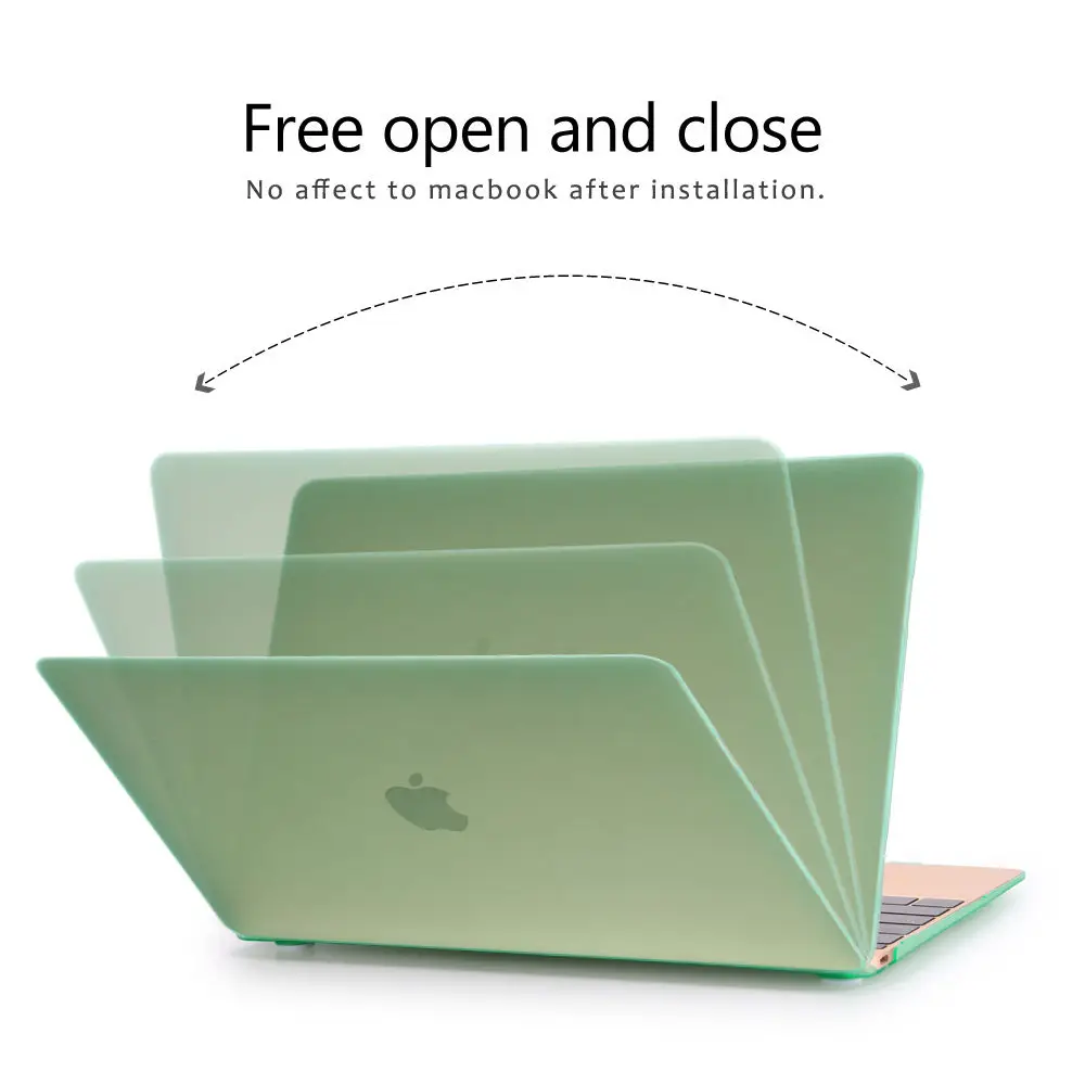 Матовая твердая оболочка чехол для Macbook Pro retina 13 15 &quotAir 11 13&quot + Бесплатная