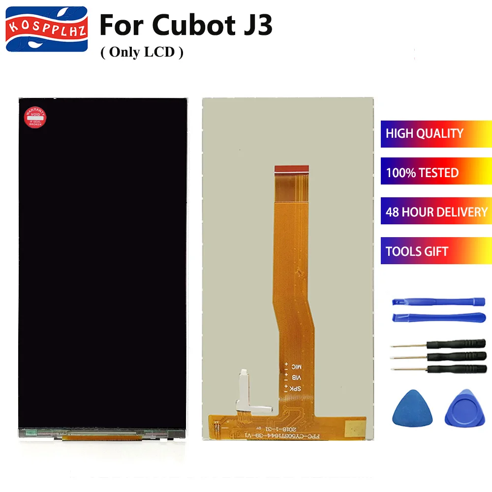 

LCD Display For Cubot J3 LCD Display (no touch screen ) Digitizer Replacement 100% Perfect Repair Cubot J 3 Phone + Tools & Tape