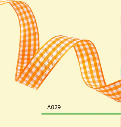 

5/8 "дюймовый 15 мм в клеточку тафта Ленты,