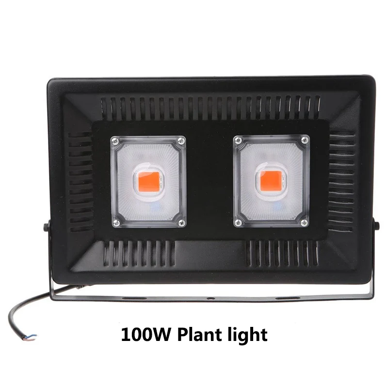 50 Вт 100 COB Led Grow Light полный спектр LED Lamp для растительного цветка Крытый Открытый