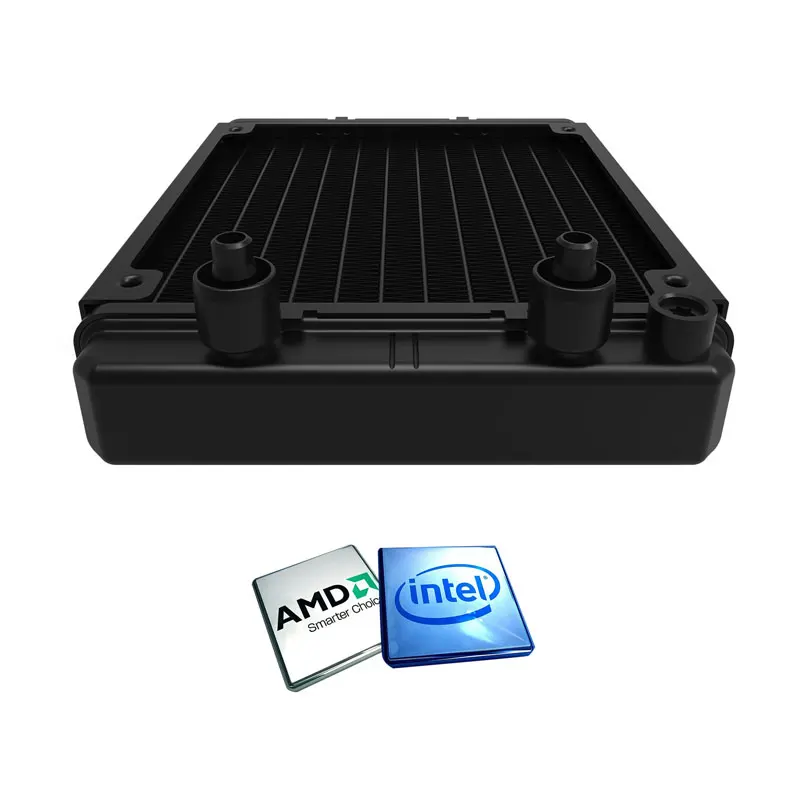 Aigo PC чехол с водяным охлаждением компьютера вентилятор процессора T120/240 кулер для воды радиатор интегрированный Clooer радиатор охлаждения LGA 2011/AM3+/AM4