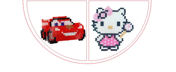 DOLLRYGA 2,6 мм Хама бусины 1000 шт jouet enfant для детей Pegboard Perler бисер DIY Пазлы горох высокая степень ажиотажности ткацкий станок для детей