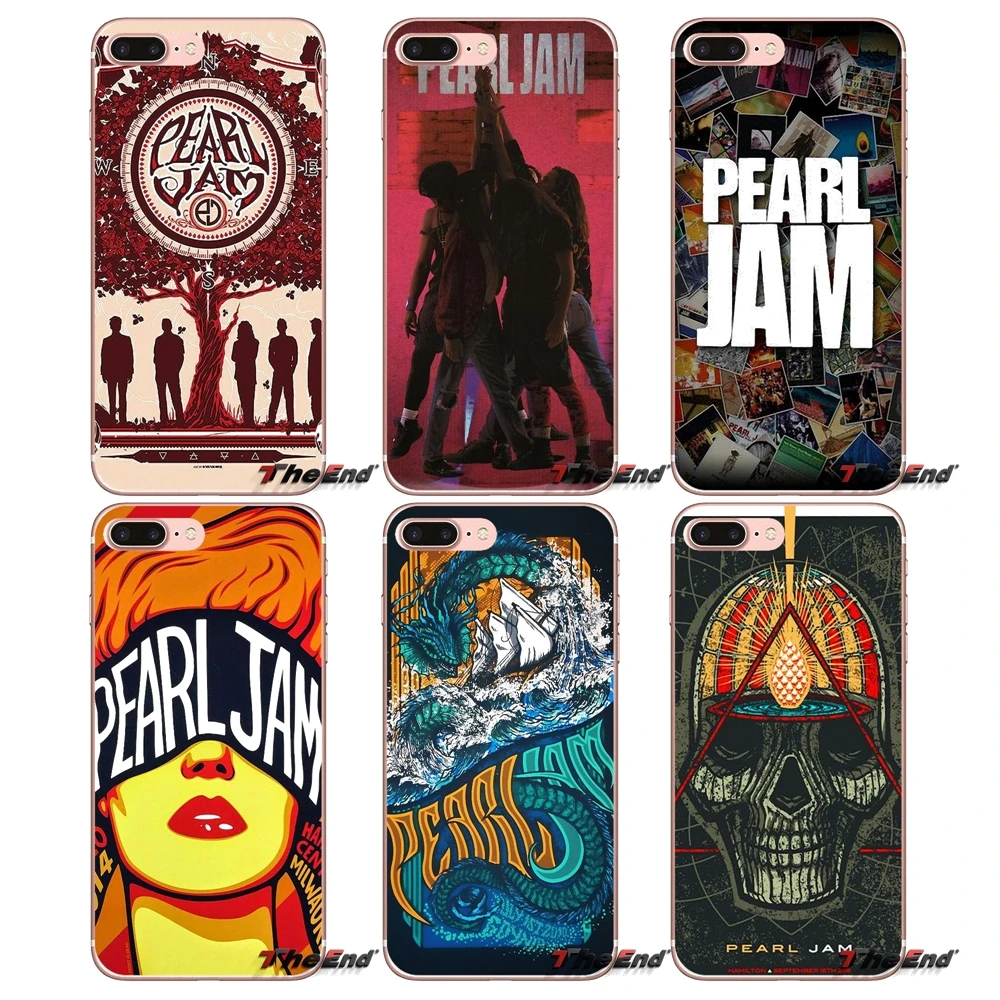 Мягкий чехол из ТПУ с логотипом Pearl Jam PJ milwaukee для Samsung Galaxy S9 Plus Note 8 One oneplus 5T Meizu M5s LG V30