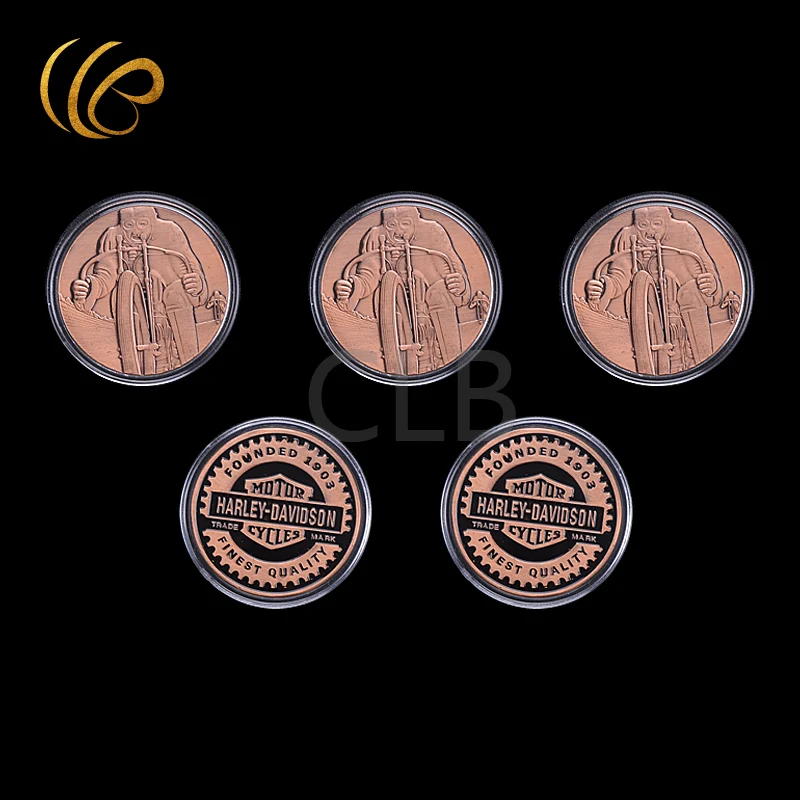 Wholesale Founded 1903 Commemorative Bronze Coin Finest Quality Soldier Design with Plastic Case for Souvenirs and Gifts | Дом и сад