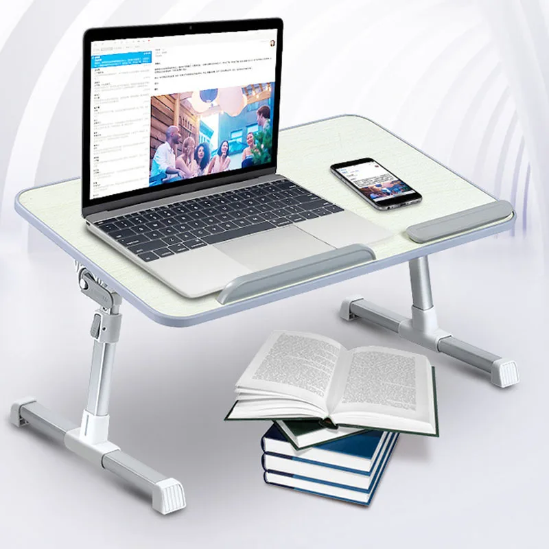 Регулируемый стол для ноутбука с охлаждающим вентилятором портативный стоящий