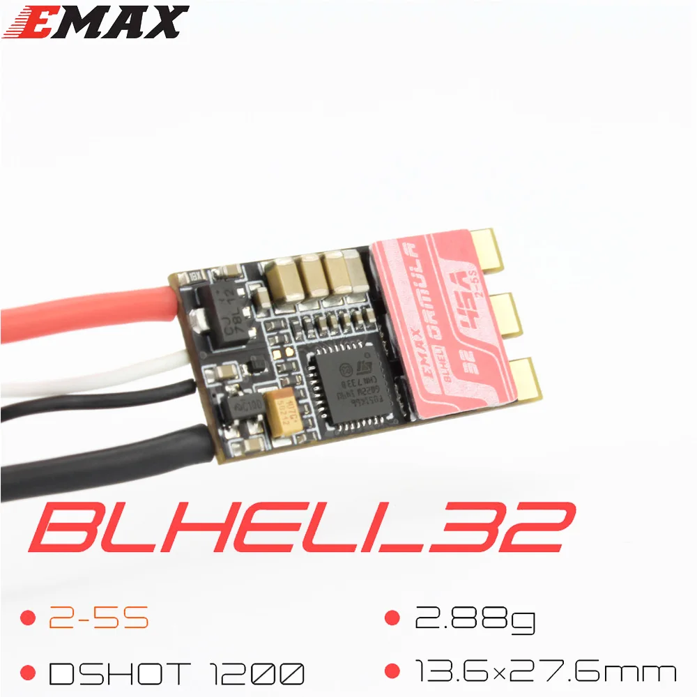 Emax Formula 45A blheli _ 32 2 5S бесщеточный ESC для радиоуправляемого квадрокоптера