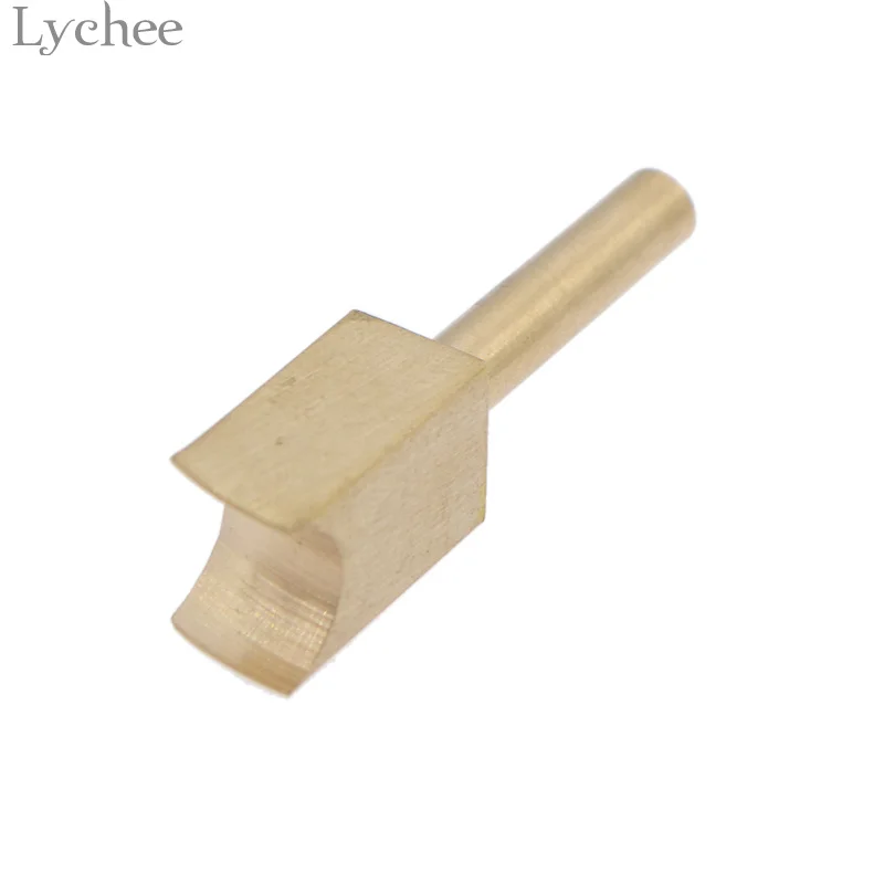 Lychee Life 1 шт. один кожаный край для уплотнения DIY инструмент латунный паяльник