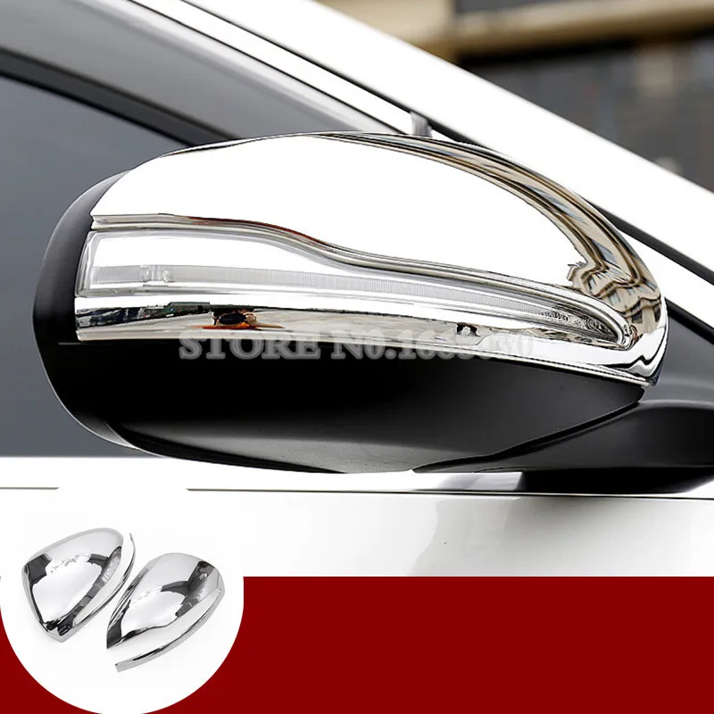 Боковые Зеркало заднего вида накладка 2 шт. для Mercedes Benz E Class W213 S213