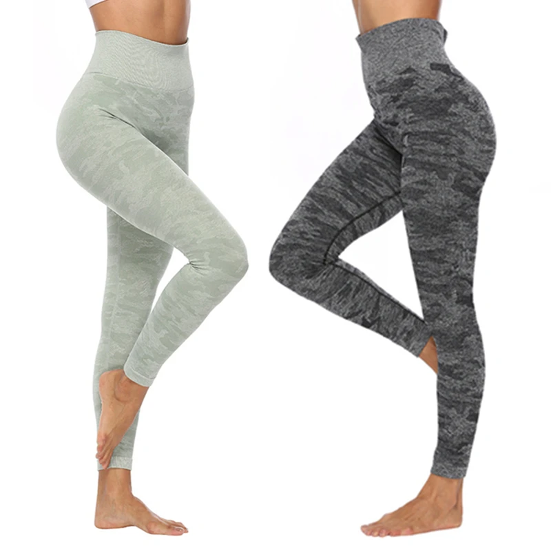 Женские Леггинсы для йоги спортивные однотонные леггинсы с высокой эластичной