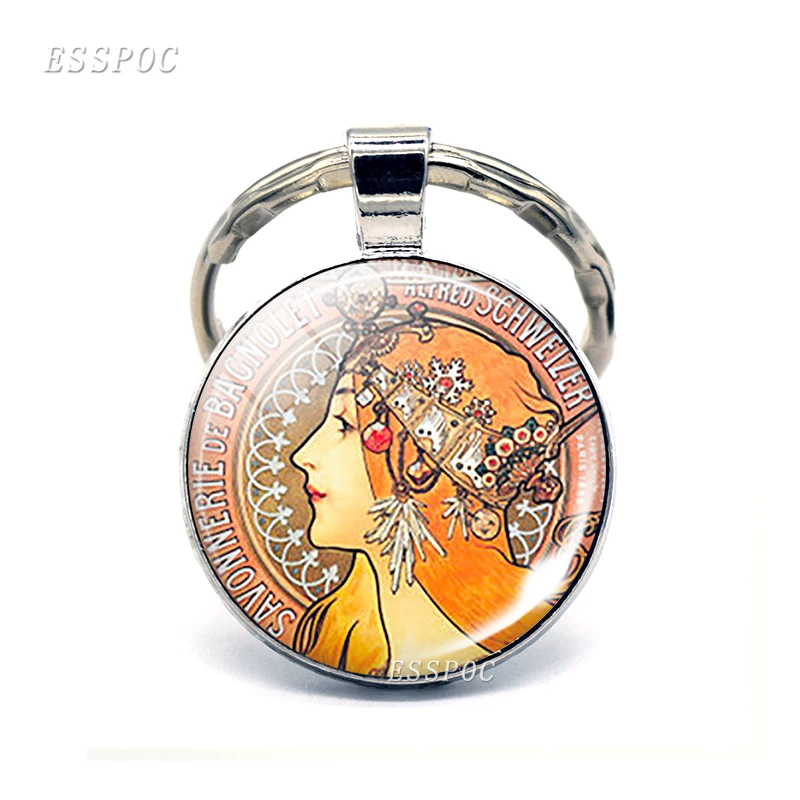 Брелок Klimt's Kiss брелок для ключей аксессуары автомобиля Детская Подвеска мам