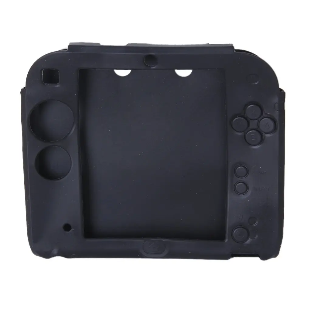 2 шт чехлы Чехлы силиконовые защитные чехлы для 2DS-красный и черный