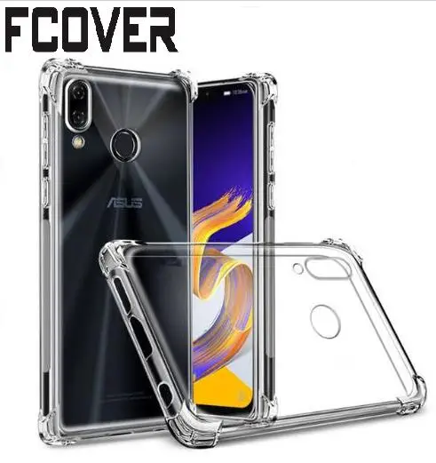 Чехол для Asus Zenfone Max M1 ZB555KL + закаленное стекло Прозрачный мягкий прозрачный ТПУ
