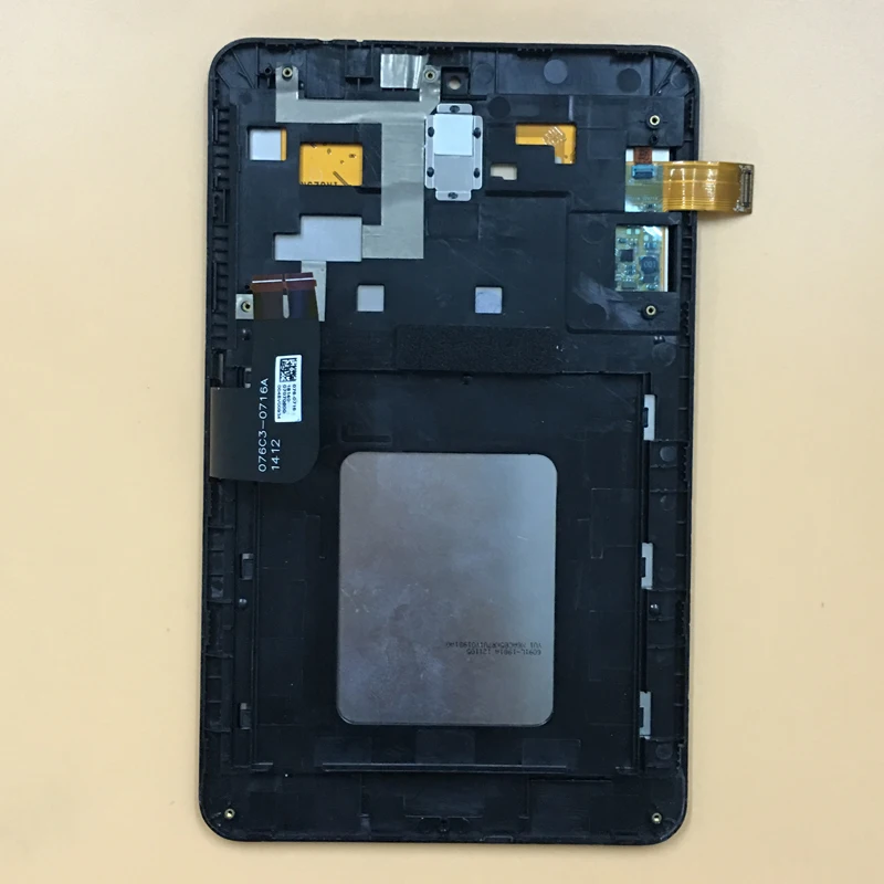 

Для Asus MeMO Pad HD7 ME173 ME173X K00B Черный сенсорный экран дигитайзер сенсорная стеклянная панель + панель ЖК-дисплея в сборе рамка