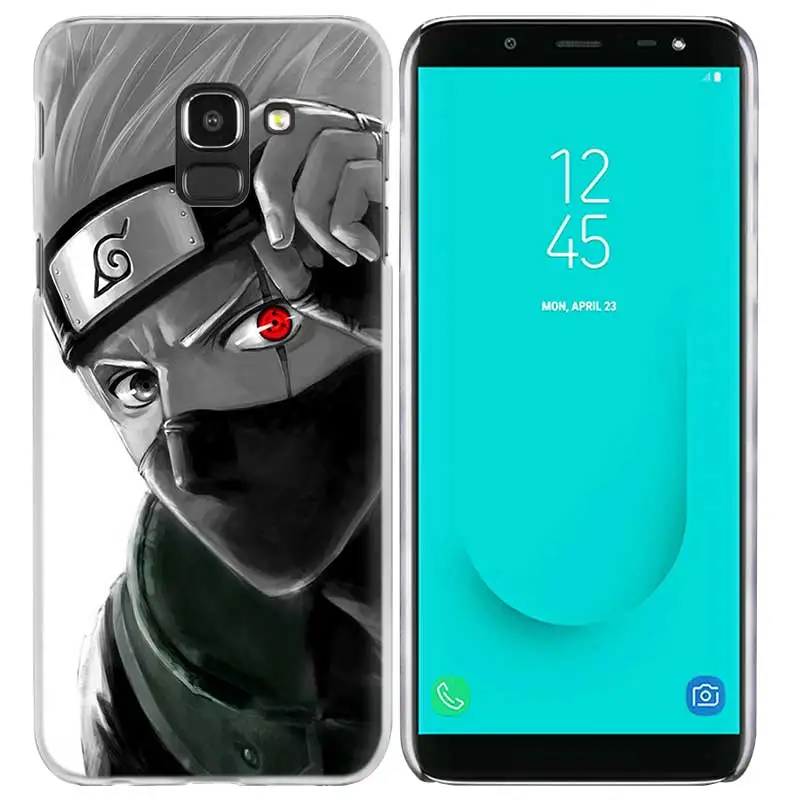 Жесткий Пластик чехол Coque для samsung Galaxy J2 J3 J4 J5 J6 J7 J8 Prime Plus Джирайя Минато Какаси Наруто