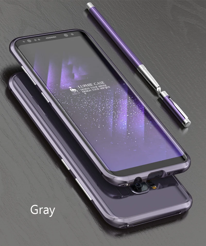 S8+ Luphie классный дизайнерский чехол-бампер противоударный корпус для samsung Galaxy S8 plus S8plus чехол для телефона металлический чехол с лезвием