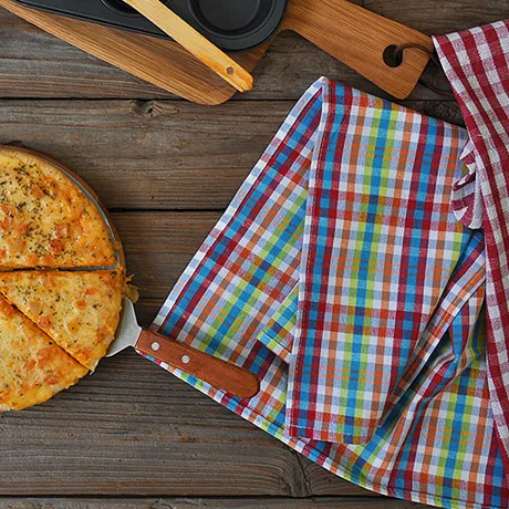 Брендовые хлопковые тарелки для обеденного стола разноцветные подставки