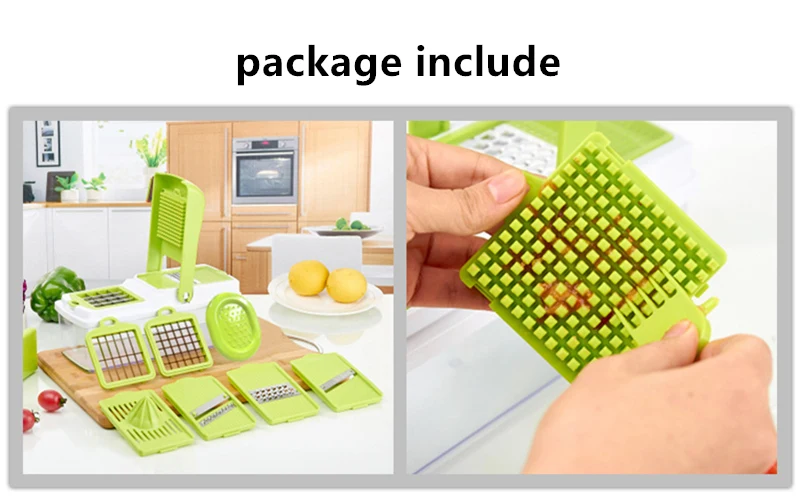 Manual Vegetable Cutter Fruit Slicer Grater Multi functional Onion Potato Cutter Food Chopper Chip Sliced Kitchen Gadget Tools