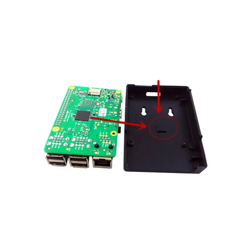 Raspberry Pi 3 model b чехол PI3 с алюминиевым корпусом | Компьютеры и офис