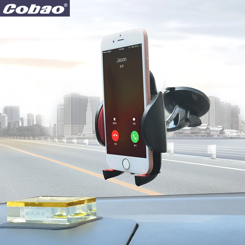 Cobao Универсальный 360 градусов Автомобильный держатель мобильного телефона