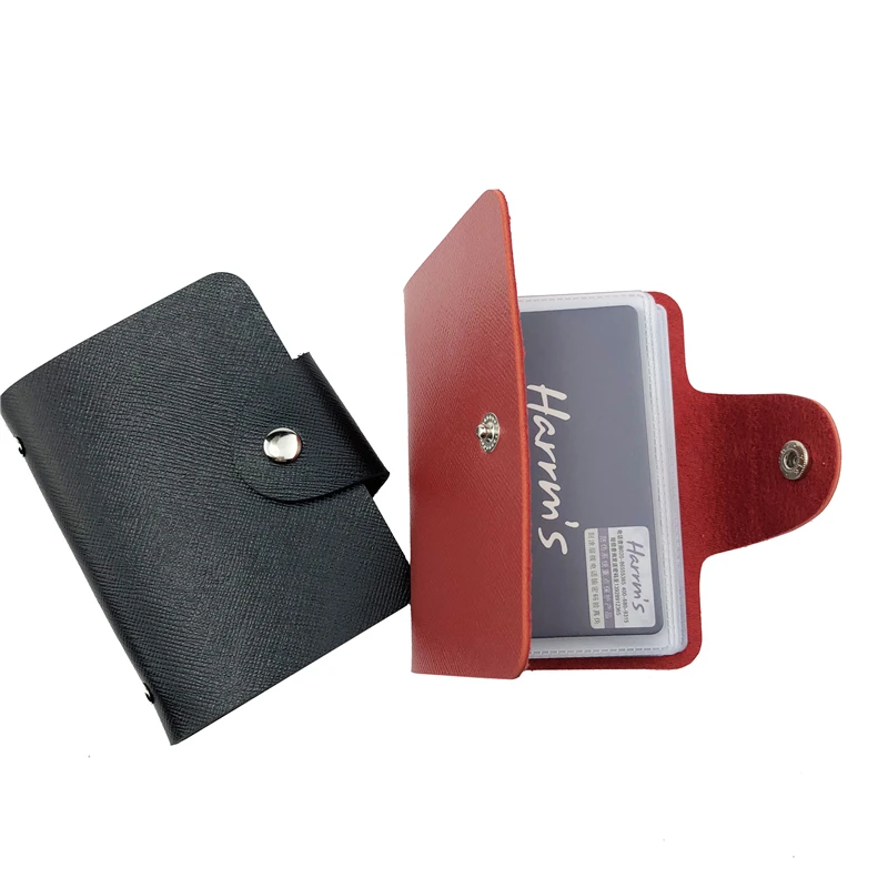 24 Bit Card Package Cheap Price Feedback Fashion Wavy Surface Leather Credit Wallet Business PU Buckle HOT | Багаж и сумки