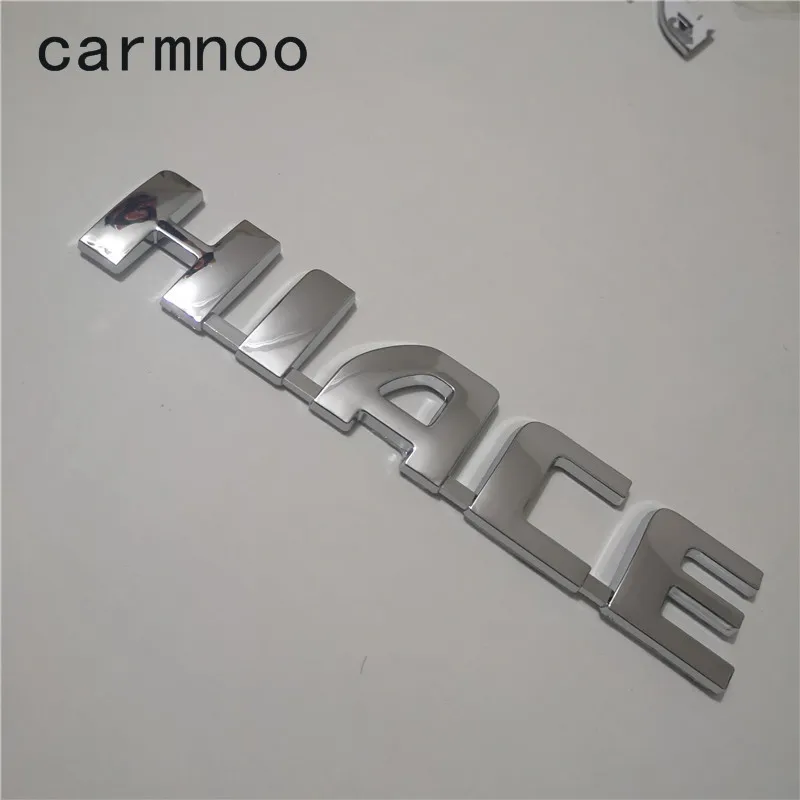 3D HIACE логотип багажника сзади загрузки эмблемы Стикеры для модификации