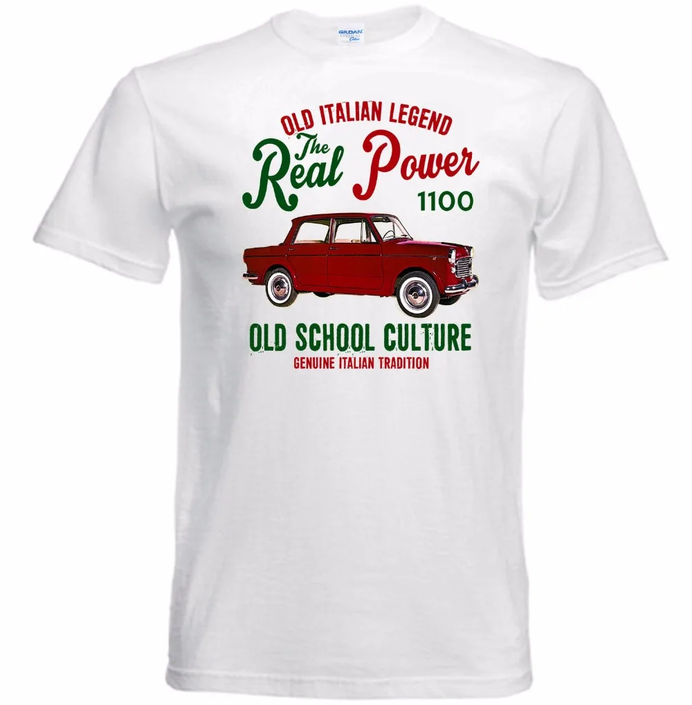 

Men 2019 Summer Fashion Personalized T Shirts Vintage Italian Car 1100 Special Real Power - New Cotton best Tee Shirts For Men
