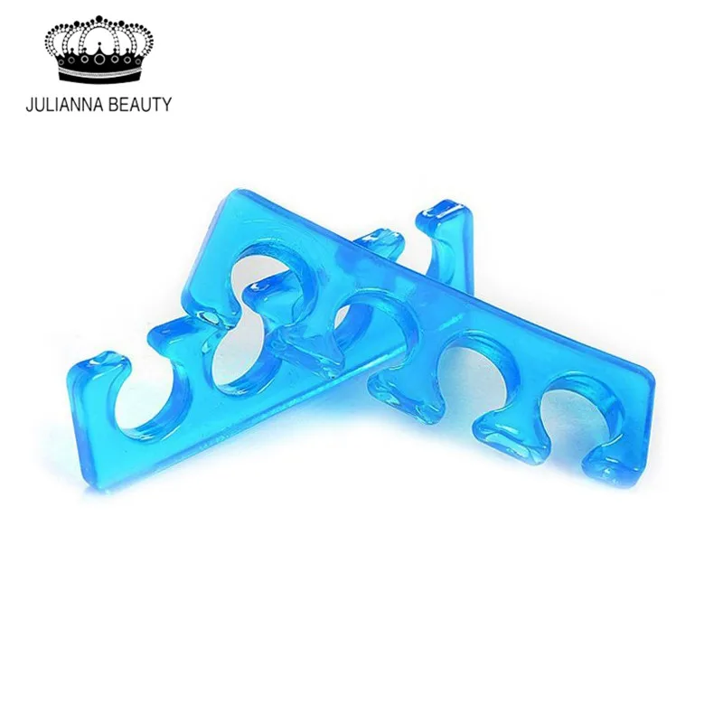 Силиконовый разделитель пальцев для ногтей 1 пара инструменты украшения