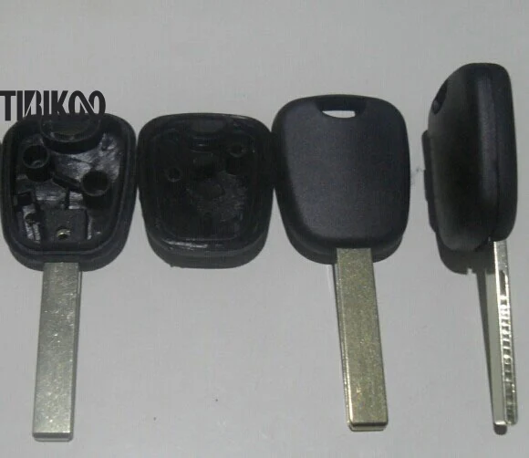 Оболочка ключа транспондера для Citroen C3 с паз HU83 лезвие автомобиля заготовки