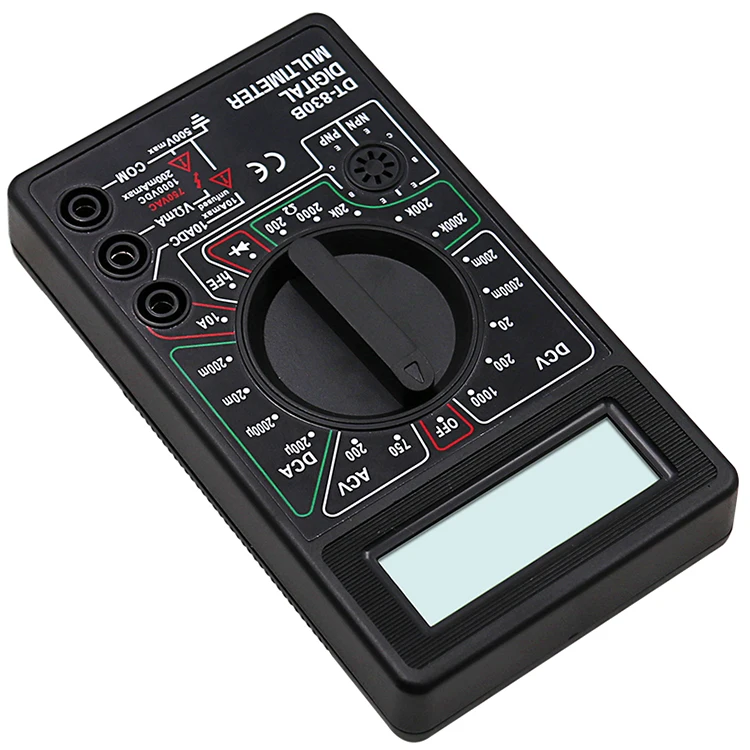 ЖК-цифровой мультиметр AC DC 750 1000 в цифровой мини-мультиметр зонд для Вольтметр Амперметр Ом тестер метр