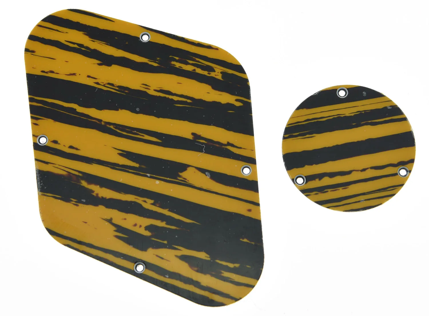 

KAISH Tawny Stripe LP Rear Control & Switch Plate Cavity Cover For Epi LP