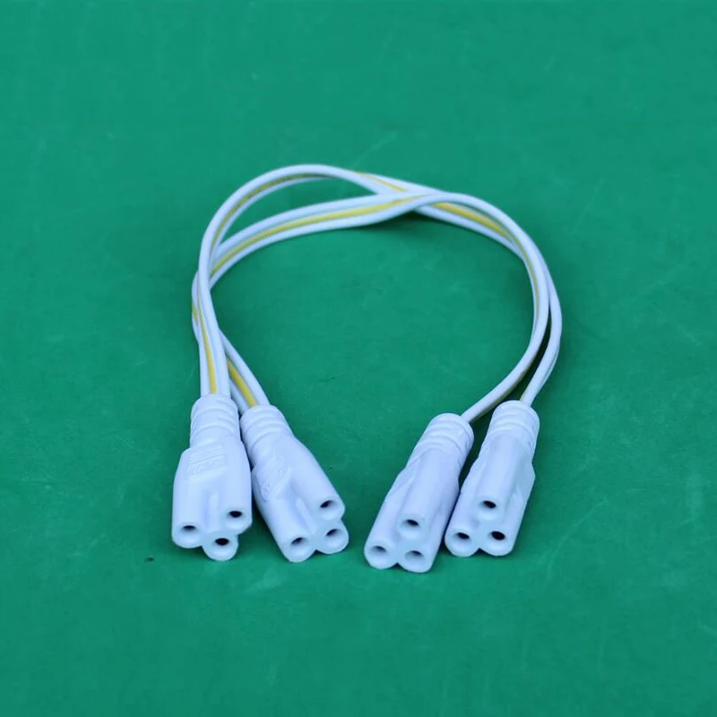 Удлинитель для кабеля питания T5 T8 светодиодный Ной трубкой 3P 30 см 10 шт. - купить по