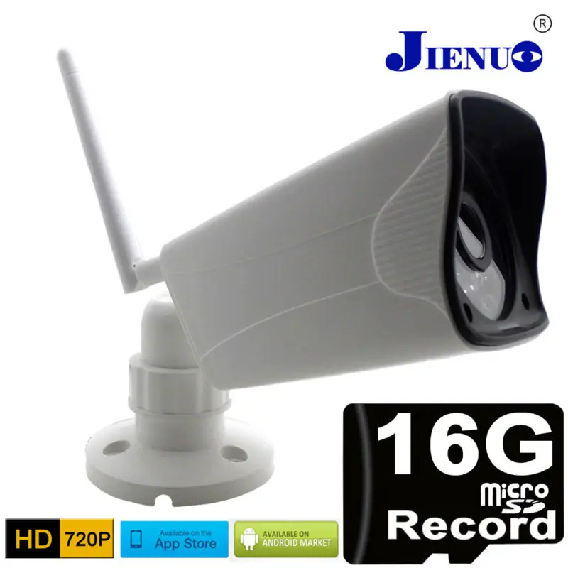 Ip camera 720P wifi Built Micro SD 16G Record Outdoor waterproof Mini Surveillance Wireless Home Cam Cctv Security System P2p hd |