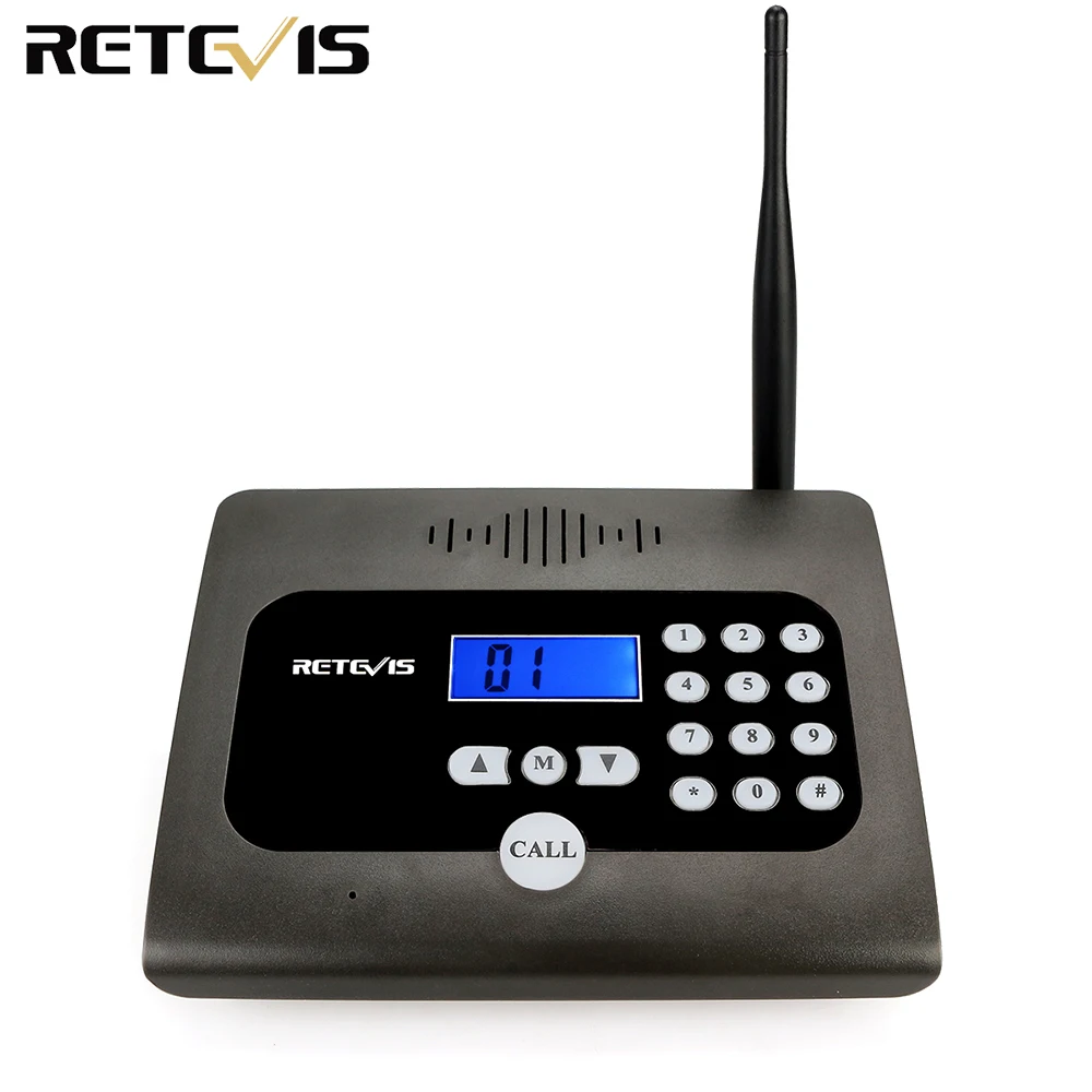 

Retevis RT57 Two-way Desktop Radio Full Duplex Indoor Wireless Voice Calling Intercom System for Home Office, Room to Room