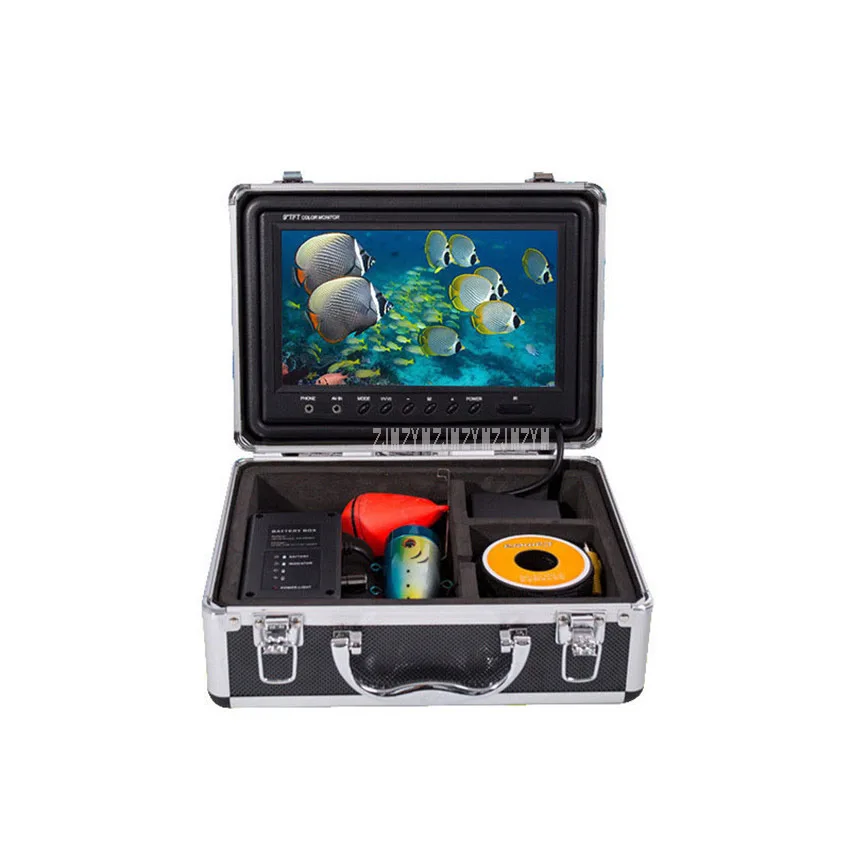 15M Deeper Fish Finder Underwater Fishing Camera 7&quot LCD Display HD Wide Angle AntiSunshine Shielf 4500mA Battery FY-WF01 | Спорт и