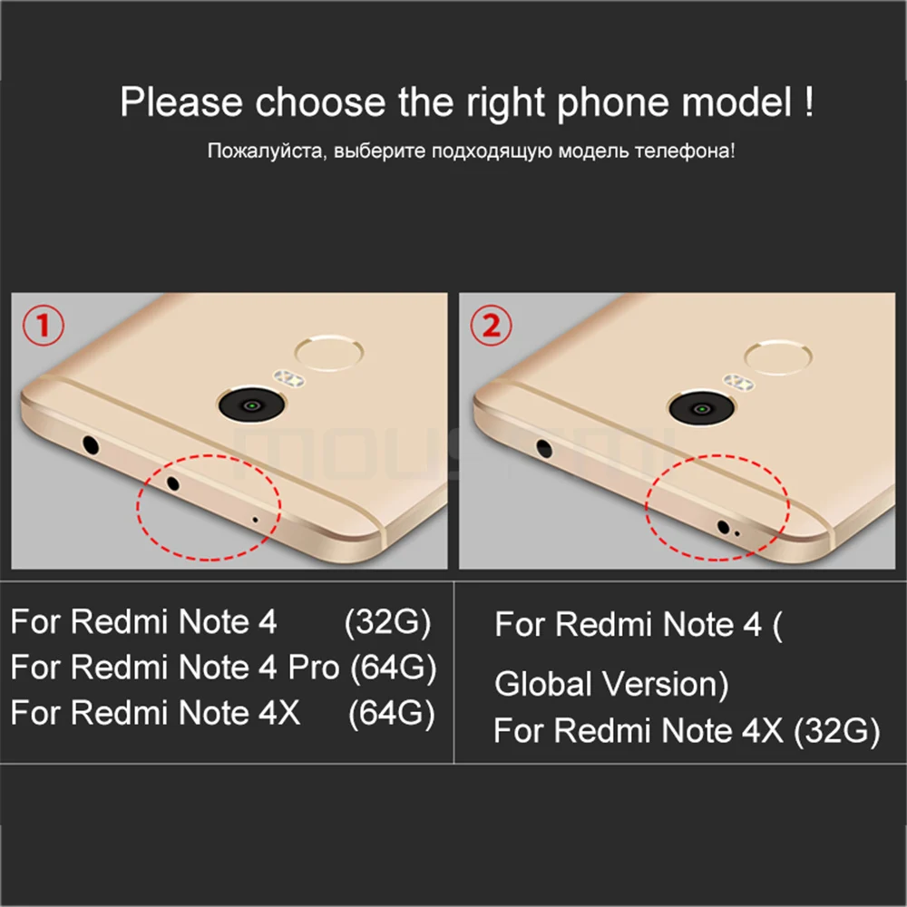 Чехол CAPAME 4x для Xiaomi Redmi со стеклом 360 Полное покрытие Жесткие защитные чехлы