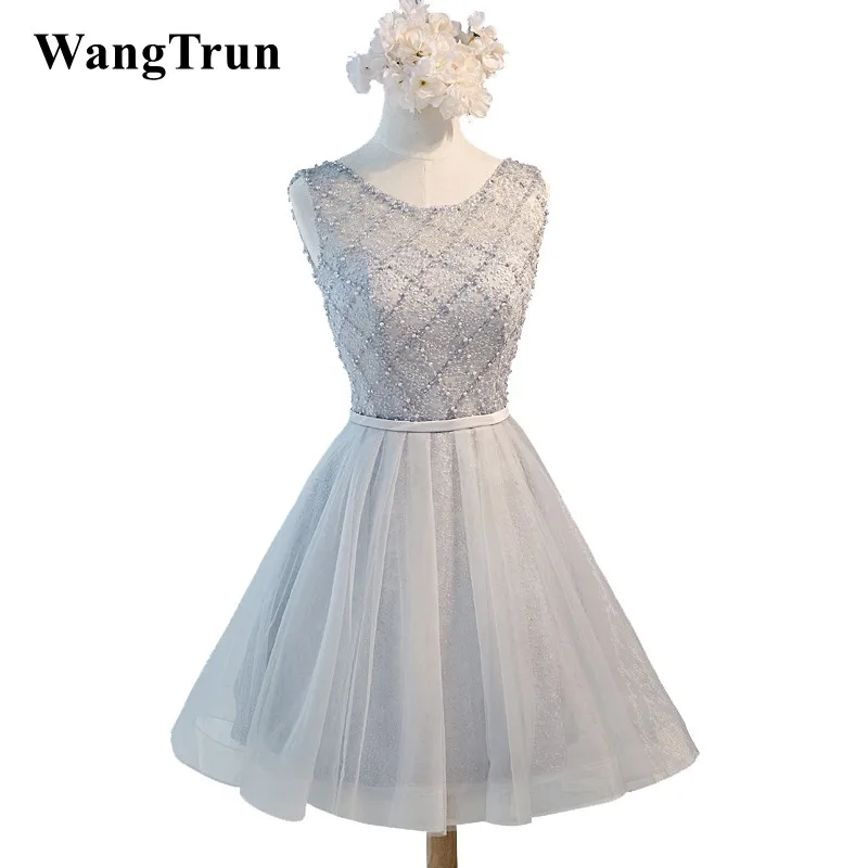 Сексуальные Короткие/Мини платья для возвращения на родину 2019 с жемчугом