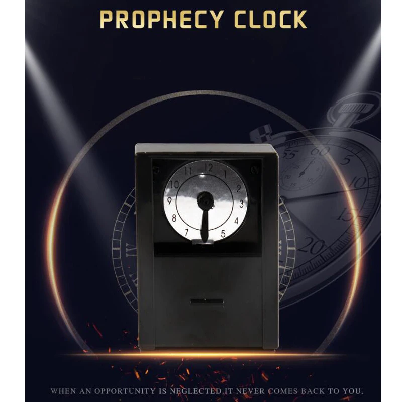 Prediction часы Детские Волшебные трюки Magia трюк игрушка крупным планом легко Веселая магия