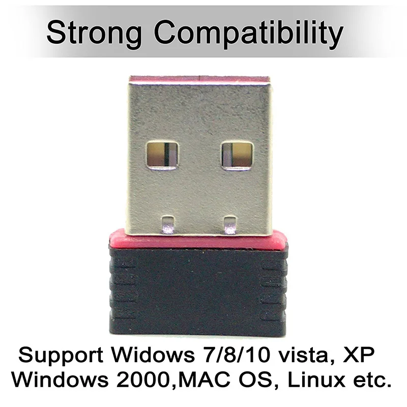 Мини USB WIFI адаптер MT7601 802.11n/g/b WiFi Антенна 150 Мбит/с беспроводная сетевая карта LAN